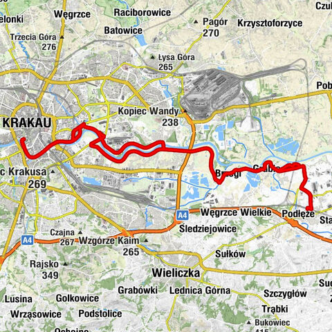 Podłęże - Kościół pw. Wniebowzięcia Najświętszej Marii Panny w Grabiu - Kraków - Wawel