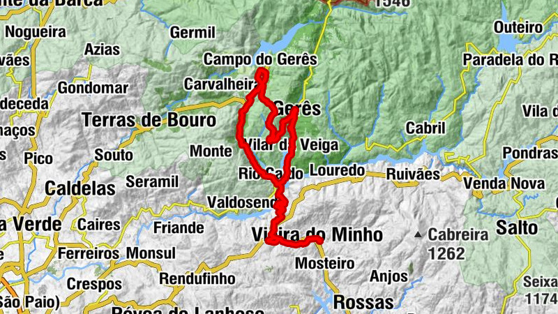 Vieira do Minho - Bigodes - Gerês - Igreja da Caniçada