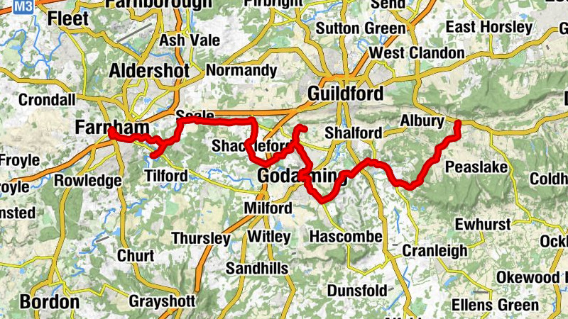 Shere - St John the Baptist - St Lawrence, Seale - Farnham