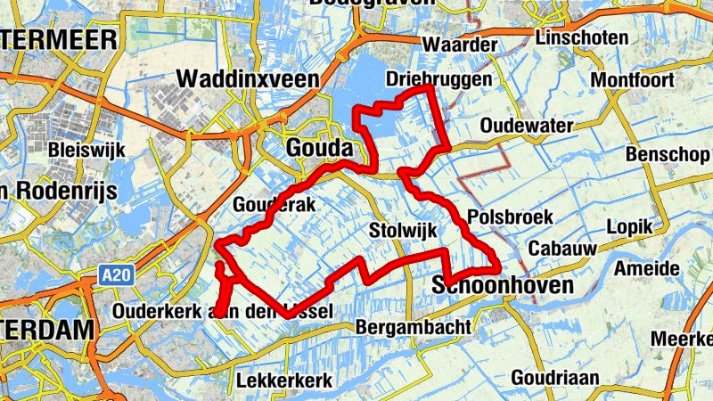 Nieuwerkerk aan den IJssel - Dorpskerk - Voormalige Gereformeerde Kerk - God is Liefde