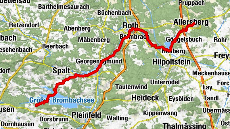 Allersberg - Strandhaus Grashof - Roth - Spalt