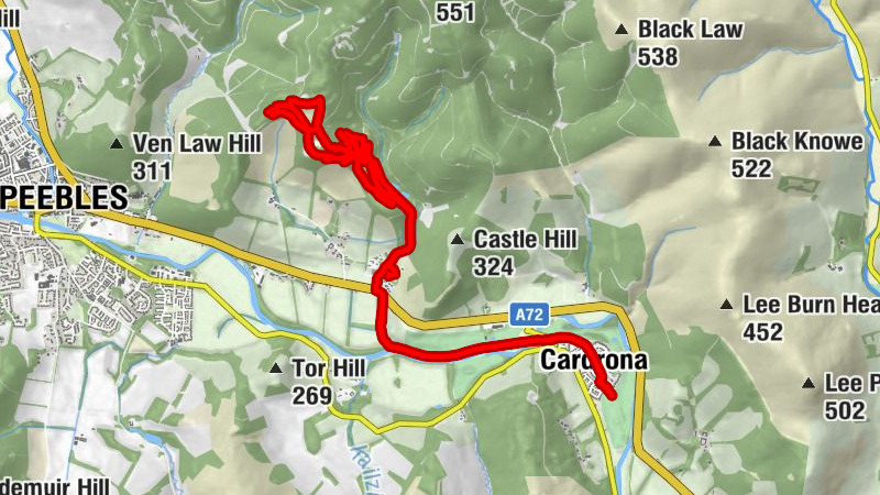 Scottish Borders - Mountain Bike Skills Area - Cardrona