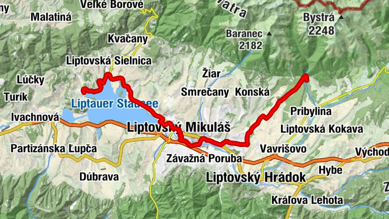 Marina - Salaš Bobrovník - Kostol Najsvätejšieho Srdca Ježišovho - Kyselka v Račkovej doline
