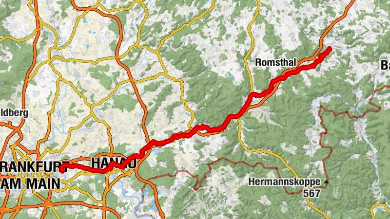 Offenbach am Main - Friedenskirche - Evangelische Kirche - Schlüchtern