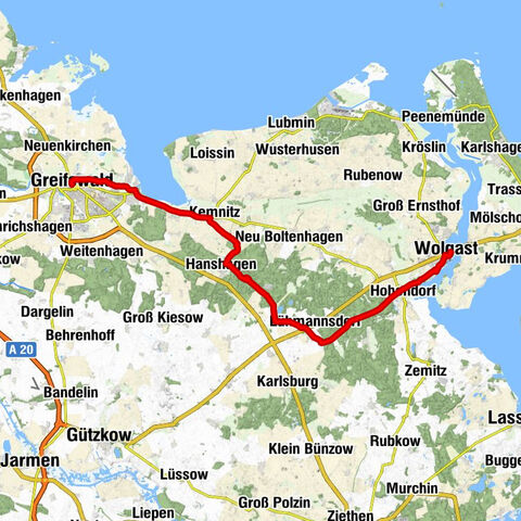 Greifswald - Evangelisch-Freikirchliche Gemeinde (Baptisten) - Zieseberg - Altstadt Wolgast