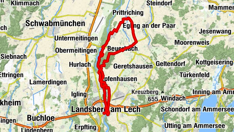 Klösterl - Stadtpfarrkirche Mariae Himmelfahrt - St. Benedikt - Beuerbacher Wegkapelle