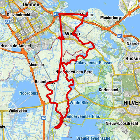 Muiden - Weesp - Vecht en Angstelkerk - Protestantse kerk Nigtevecht