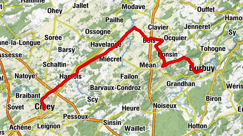 Ciney - Église Saint-Lambert - Chapelle de la Nativité de Notre-Dame - Église Saint-Nicolas