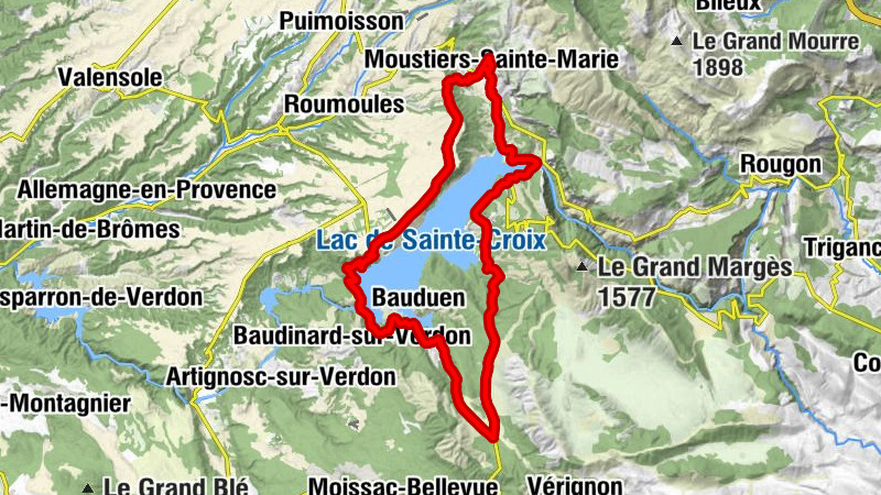 Cascade - Les Roux - La Garrigue - Moustiers-Sainte-Marie