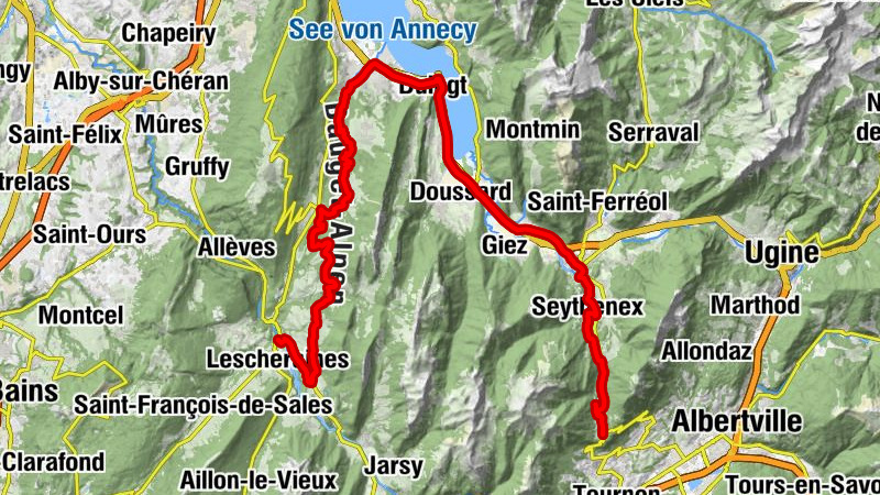 Le Pont - Église Saint-Victor - Église Saint-Pierre - Abbatiale Notre-Dame de Tamié