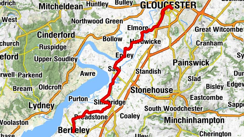 Gloucester - Saint James the Great - Saint John the Evangelist - Berkeley