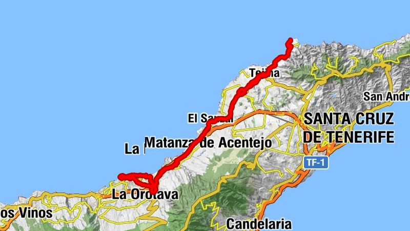 Puerto de la Cruz - Iglesia de Santa Úrsula - Iglesia de Santa Catalina Mártir de Alejandría - La Ranilla