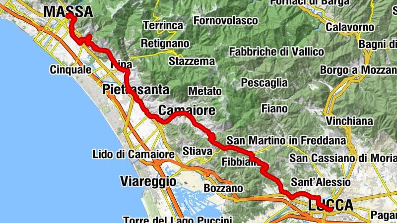 Massa - Collegiata di Santa Maria Assunta - Chiesa di San Michele - San Michele in Foro