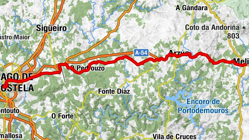 O Prado do Madrileño - A Eira do Azor - San Marcos - Santiago de Compostela