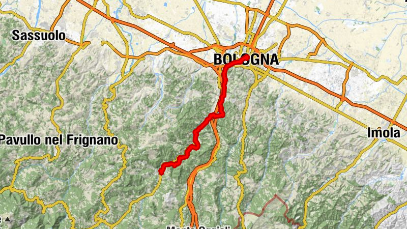 Vergato - Trattoria "Malvina" - Chiesa dei Santi Michele e Pietro di Salvaro - Bologna Centrale