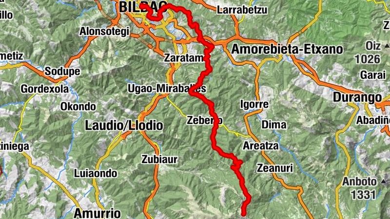 Gorbeiako aterpea - Gaztelu - Meazabal - Bilbao