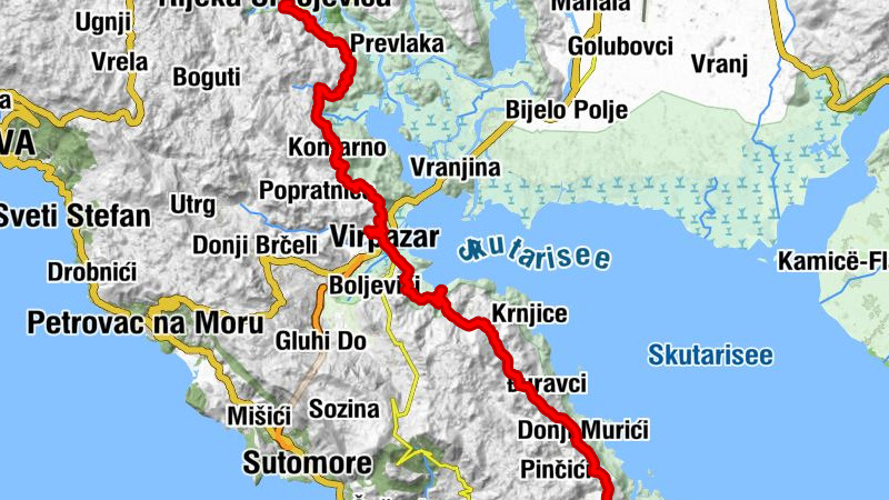 Poslednja Luka - Rijeka Crnojevića - Besac - Livari