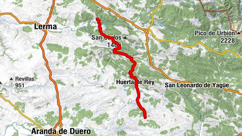 Covarrubias - Ermita de Nuestra Señora de Pinarejos - Iglesia de Santa María Magdalena - Palacio de Alcubilla