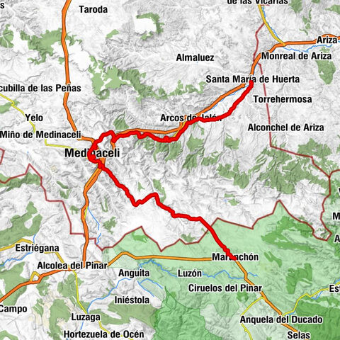 Maranchón - Vrgen de la Cabeza - Nª Sª de los Mártires - Santa María de Huerta