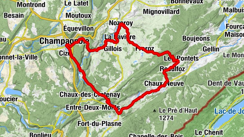 Champagnole - Église Saint-Léger - Église Saint-Pierre-ès-Liens et Saint-Denis - Église Saint-Sébastien