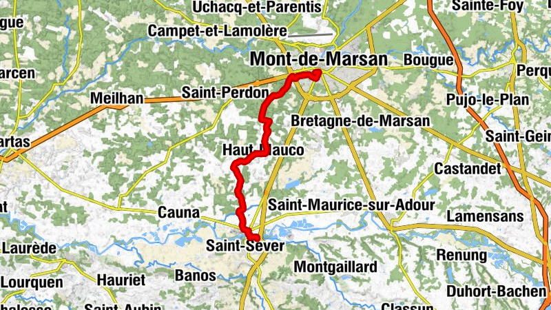 Mont-de-Marsan - Église Évangélique Méthodiste - Église Saint-Pierre-du-Mont - Saint-Sever