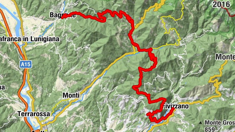 Bagnone - Il tagliere - Cima Ai Ronchi - Fivizzano