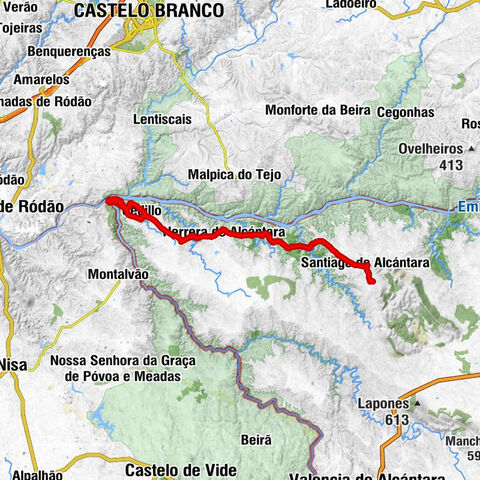 Santiago de Alcántara - San Antonio de Padua - Restaurante Casa Manolo