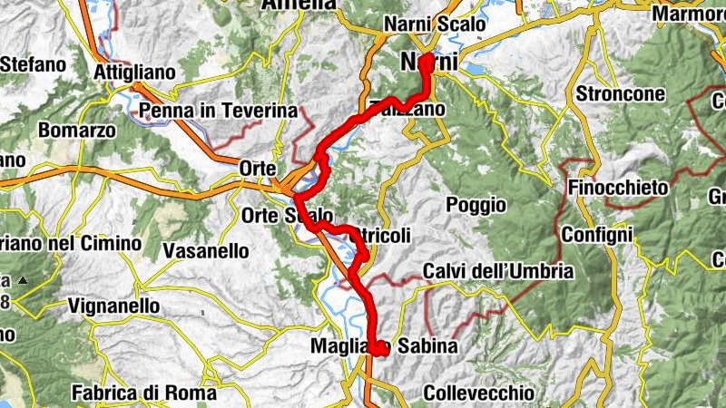 Narni - Chiesa di Santa Maria Impensole - Chiesa di San Domenico - La Gogliardia