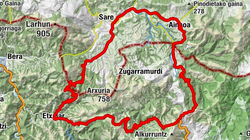 Église Notre-Dame de l'Assomption - Ferme Segida - Andra Mari eliza - Karrika