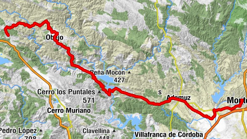 Villaharta - Obejo - Adamuz - Montoro