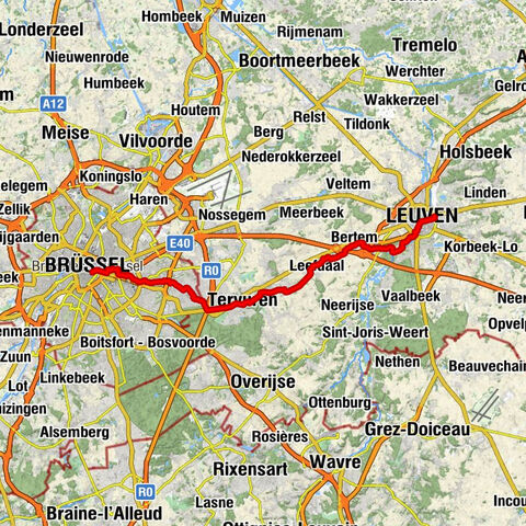 Sint-Pieterskerk - Sint-Antoniuskapel - Sint-Michiel-en-Sint-Reneldiskerk - Bruxelles-Central - Brussel-Centraal