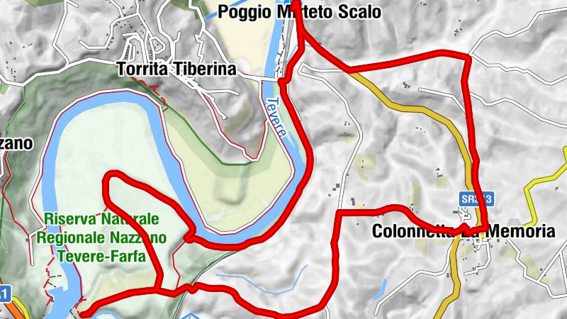 Poggio Mirteto - Poggio Mirteto Scalo - Colonnetta La Memoria