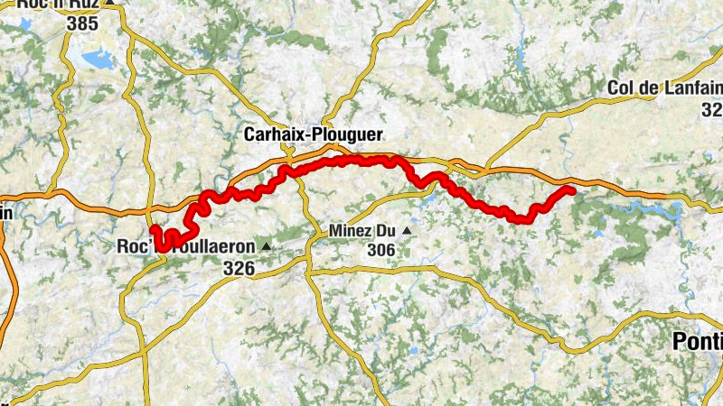 Le bout du pont - Le Bout du Pont - Gouarec - Église Saint-Julien-et-Notre-Dame