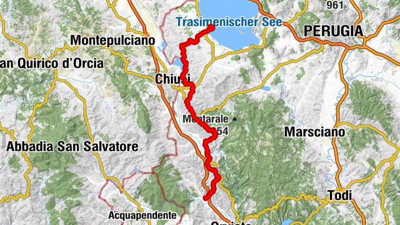 Castiglione del Lago - Oratorio S. Maria dei Bianchi - Chiesa di Santa Maria Vecchia - Allerona