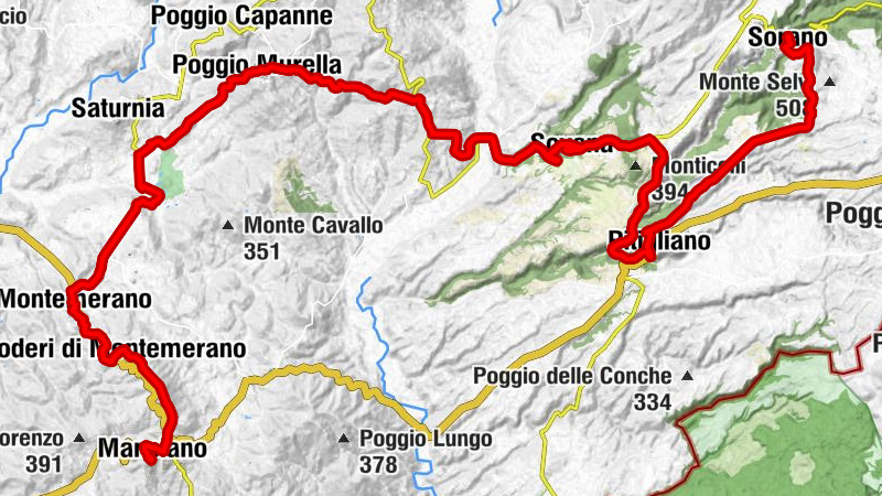 Manciano - Poggio San Giovanni - Chiesa di San Giorgio - Sorano