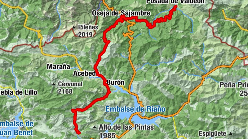 Salamón - Collado de Lois - Puerto de Panderruedas - Posada de Valdeón