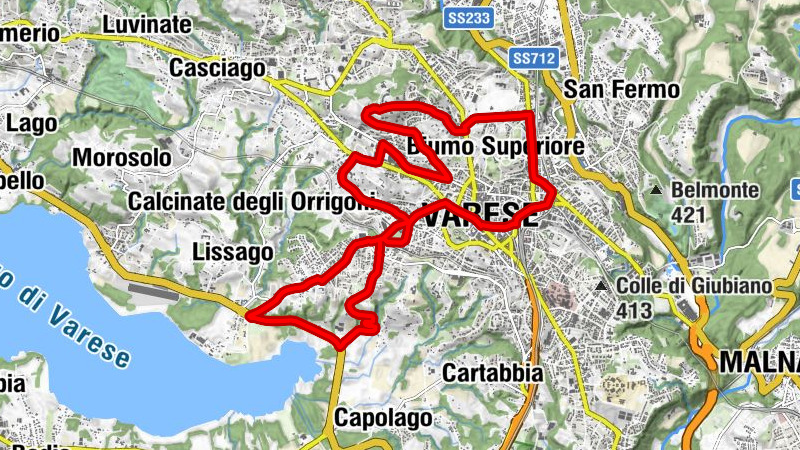 Biumo Superiore - Chiesa di Santa Maria della Gioia - Sant'Antonio di Padova alla Brunella - Chiesa Parrocchiale di San Grato