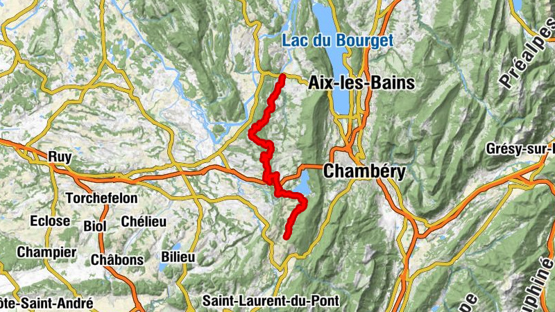 Yenne - Col de la Lattaz - Notre-Dame du Banchet - La Bauche