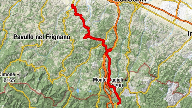 Barberino di Mugello - Monte Nonascoso - Merlano - Deniz Kebab