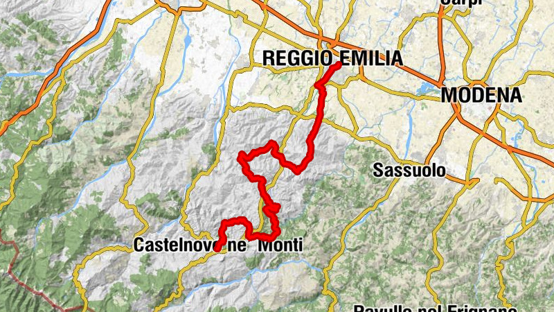 Porta San Pietro - Monte Ferri - Monte Coste - Chiesa della Resurrezione