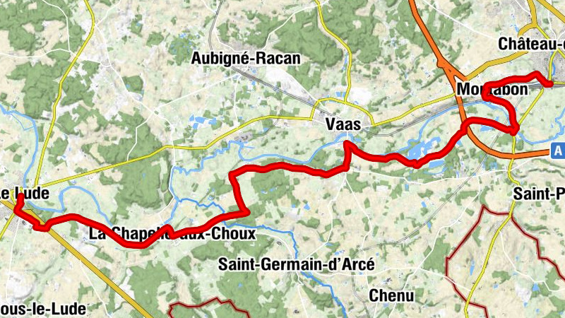 Hôtel de la Gare - Le Pont-Niveau - Église Sainte-Geneviève - Église Saint-Vincent