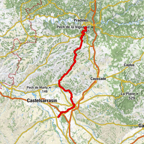 Cahors - Église Saint-Julien - Église Saint-Georges - Église Notre-Dame de la Visitation