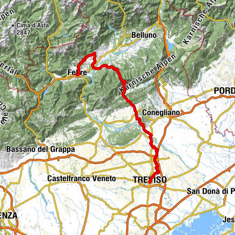 Borgo Tezze - Chiesetta di San Fermo - Chiesetta di San Giovanni - Treviso