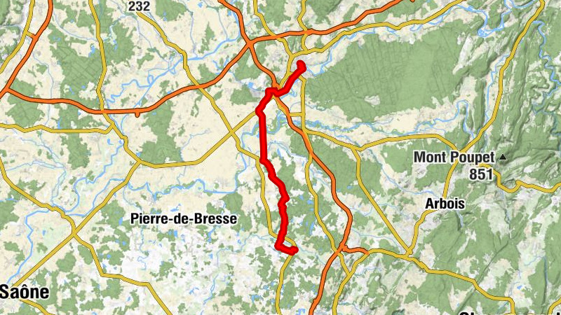 Chaumergy - Chapelle Saint-Roch - Église Saint-Laurent - Dole