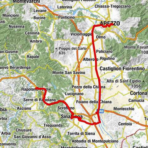 Rapolano Terme - Collegiata di San Martino - Madonna delle Nevi - Arezzo