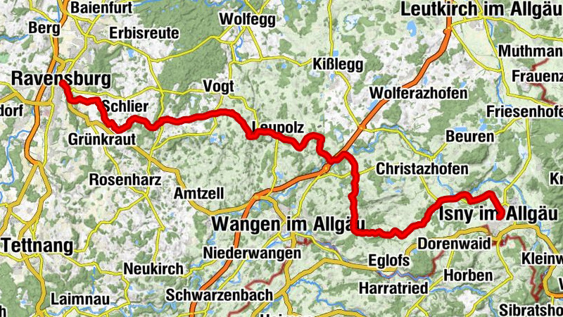 Ravensburg - Burgberg - Pfarrkirche St. Georg - Isny im Allgäu