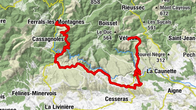 Vélieux - Église Saint-Étienne - Église Saint-Martin - Ferrals-les-Montagnes