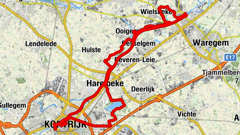 Kortrijk - Kuurne - Sint-Amanduskerk - Sint-Bavokerk