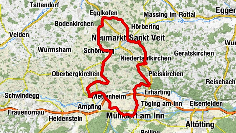 Strampelstrecke – RadReiseRegion Inn-Salzach