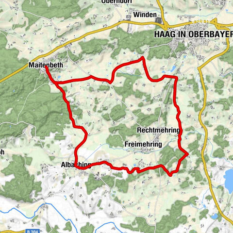 Maitenbether Kleeblatt 3 – RadReiseRegion Inn-Salzach